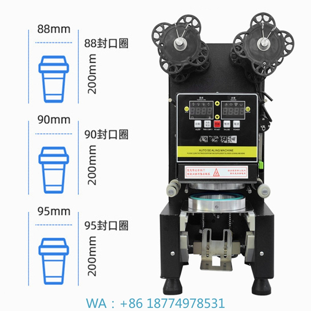 Coffee Tea & Company - 88/90/95 PP/PE/Paper Automatic Bubble Sealing Machines