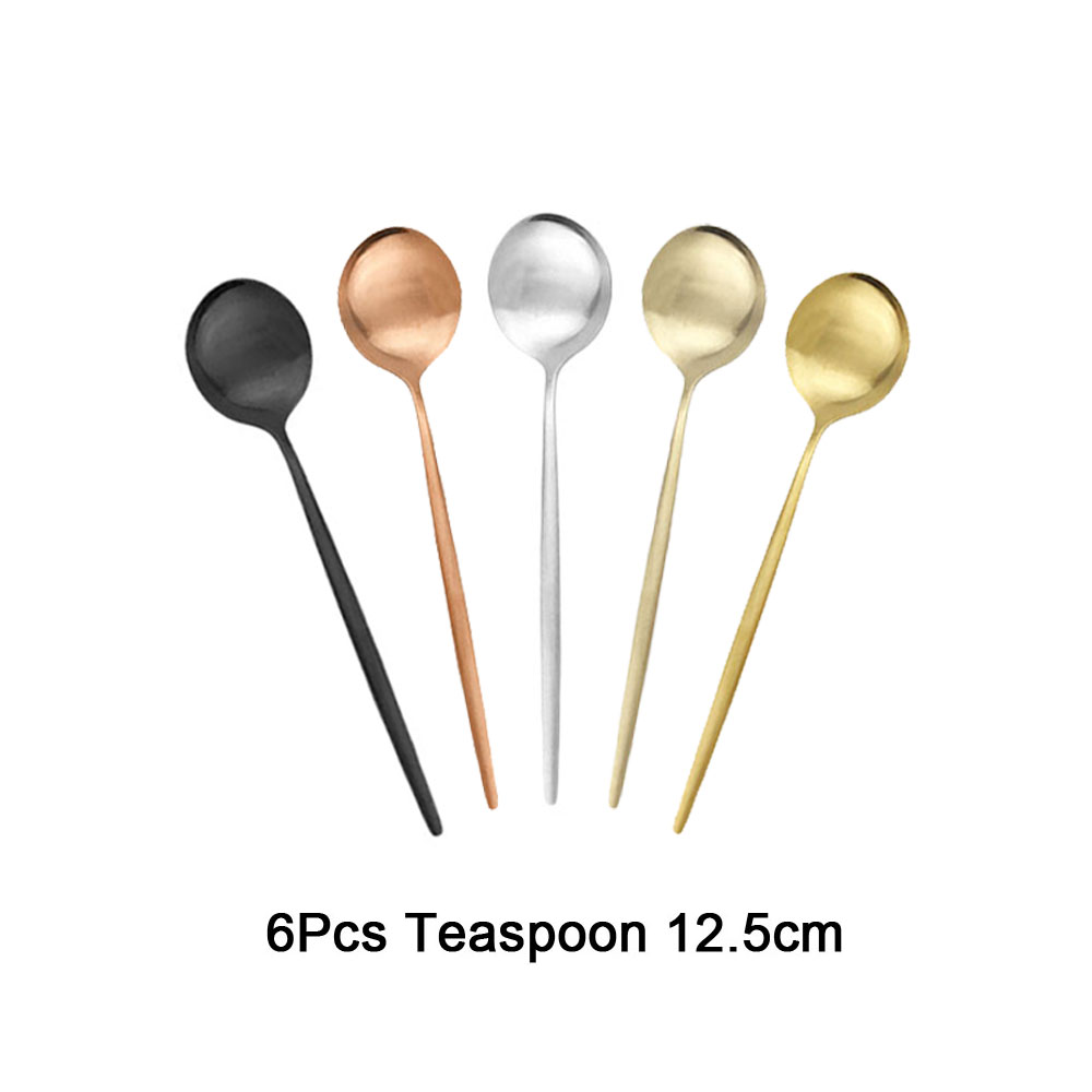 Coffee Tea And Sugar Set - 6Pcs Tea Coffee Stir Mini Spoons