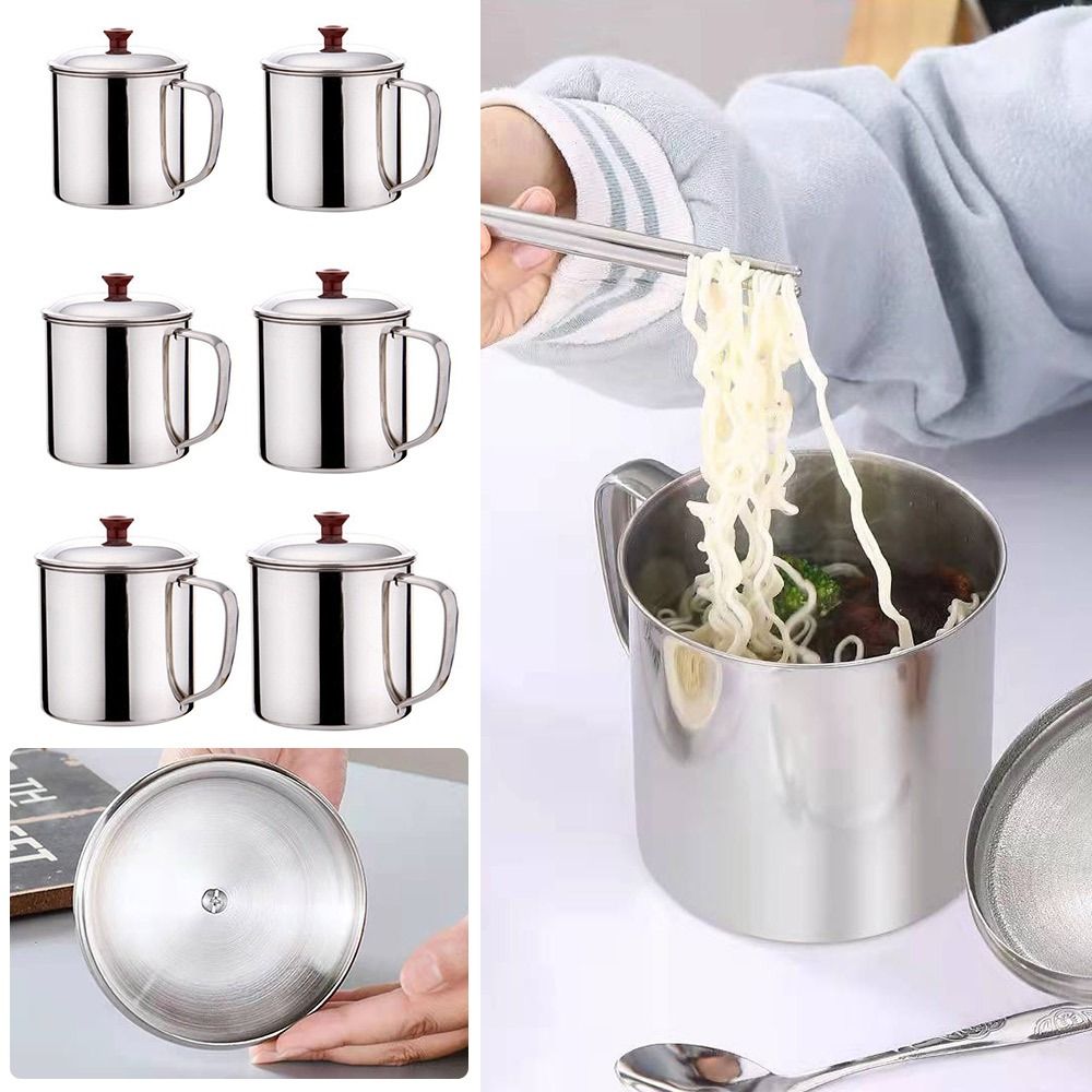 Coffee Tea Exchange - Stainless Steel Camping Handle Tumbler Pint