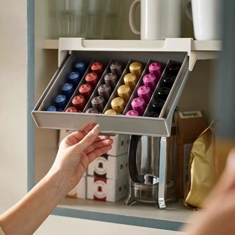 Coffee Tea Mix - Capsule Coffee Tea Bag Storage Rack,