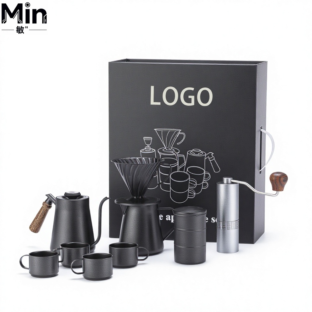 Coffee Tea Box - Luxury 9 Pieces Pour Over Coffee