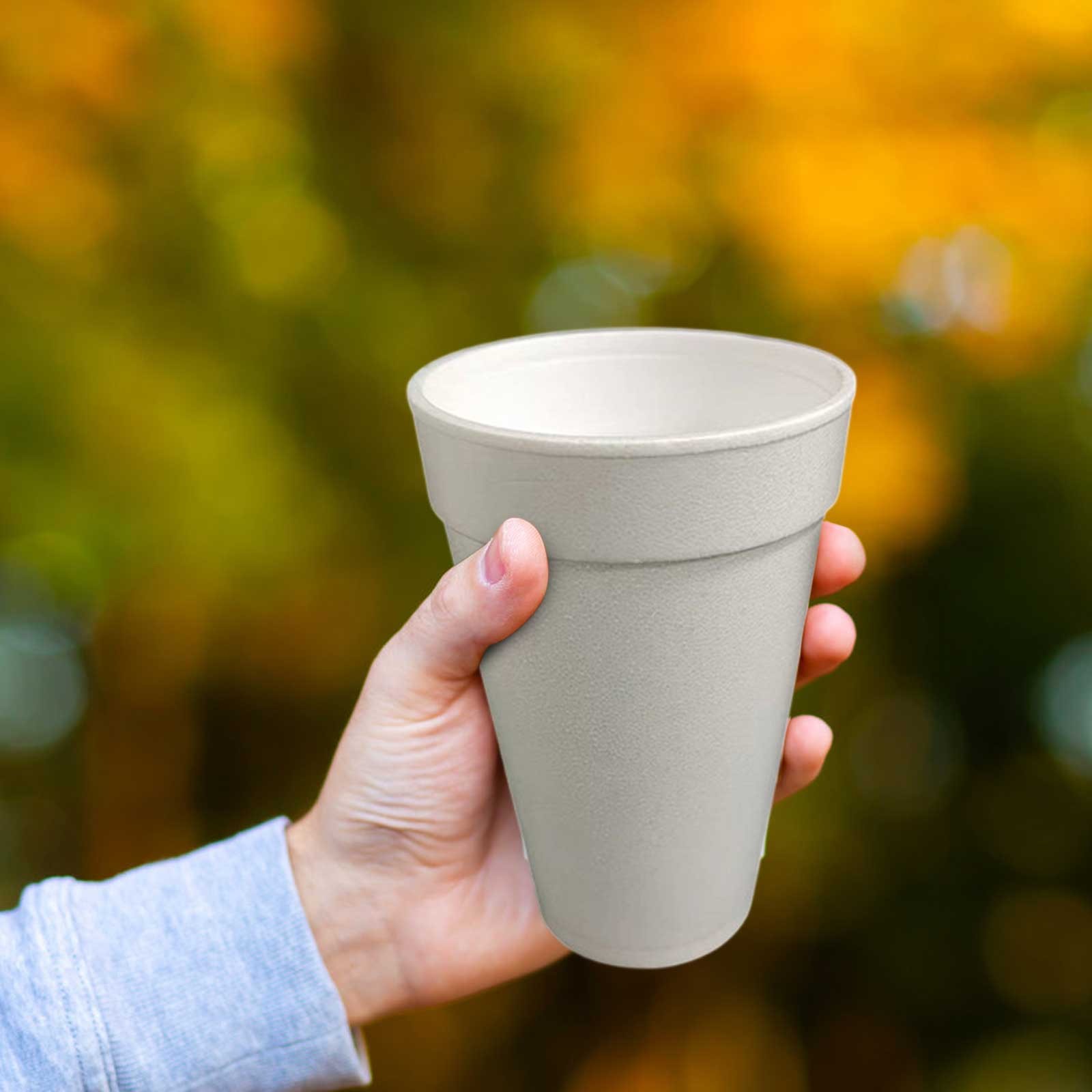 Coffee Tea And Company - 50PCS White Disposable Paper Cup Suitable