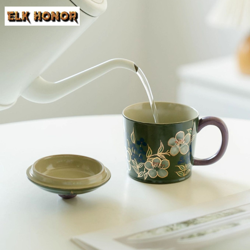 300ml Hand-painted Jasmine Flo - огляд і ціна Coffee Jasmine Tea