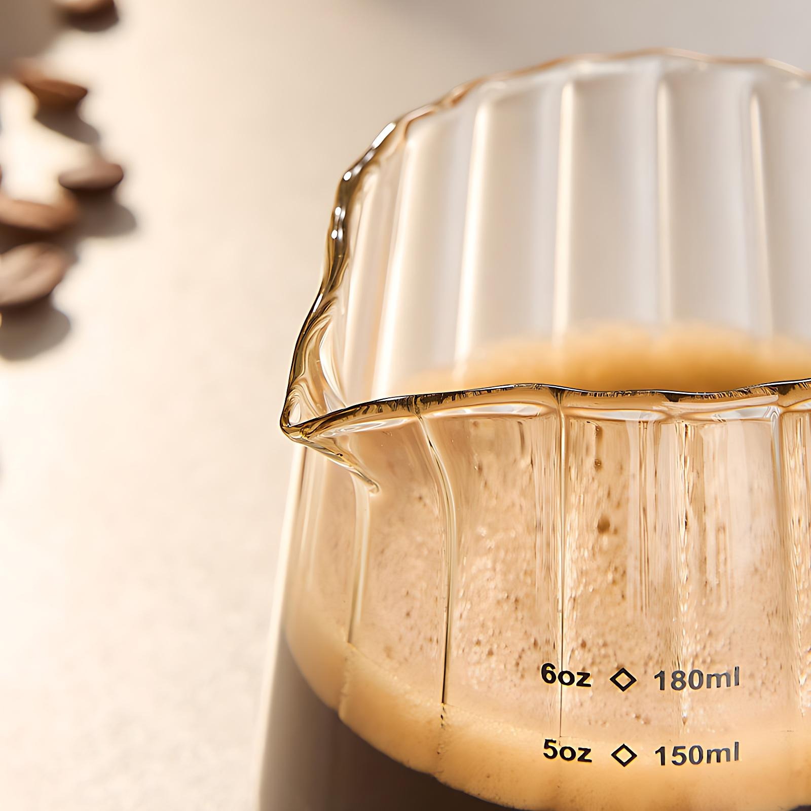 OANKR 6 oz Glass Measuring Cup - огляд і ціна Coffee And Tea Glass