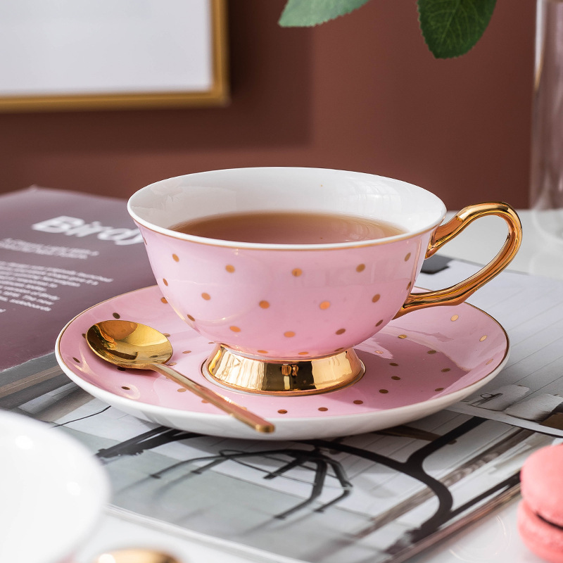 Ceramic Pink Coffee Mugs with  - огляд і ціна Coffee Tea Pictures
