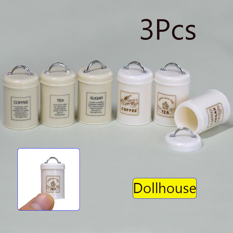 3Pcs Miniature Dollhouse Mini  - огляд і ціна Coffee Tea & Company