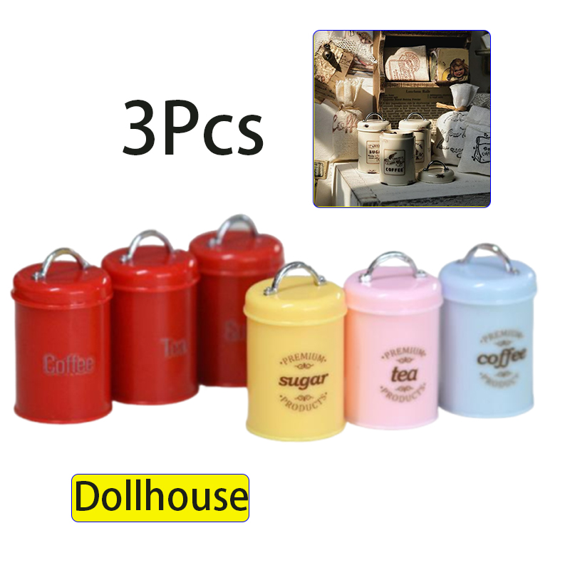 3Pcs Miniature Dollhouse Mini  - огляд і ціна Coffee Tea & Company