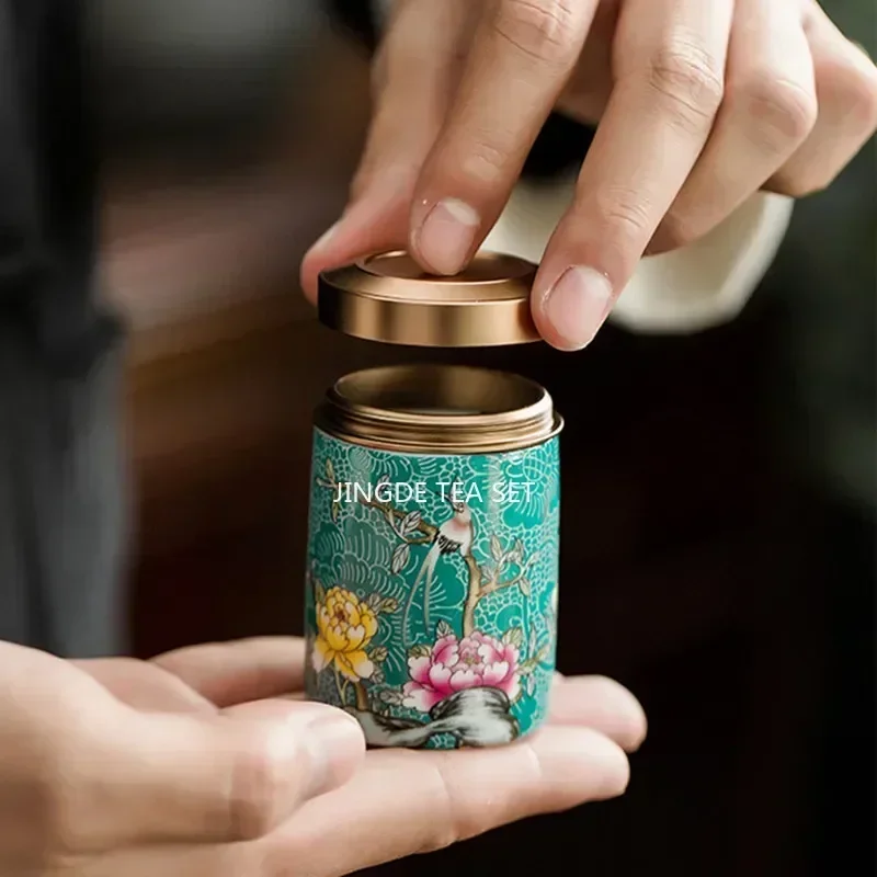 Boutique Ceramic Tea Tins Hous - огляд і ціна Coffee Tea Jar Set
