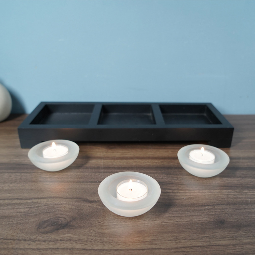 1 Set Glass Tea Light Holders  - огляд і ціна Coffee And Tea Glass
