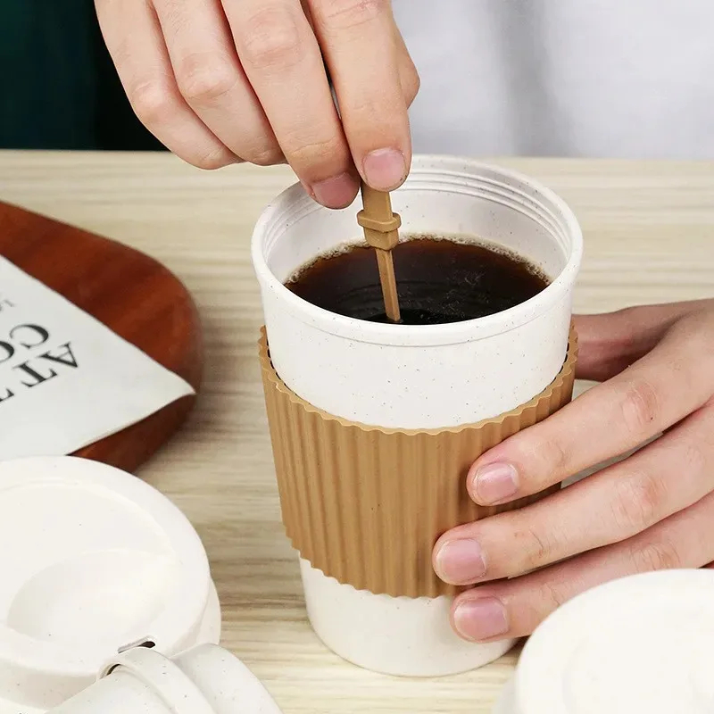 450ML Coffee Cups With Lids Wh - огляд і ціна Coffee Tea Exchange