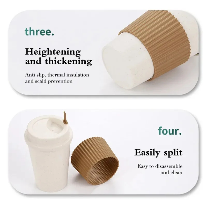 450ML Coffee Cups With Lids Wh - огляд і ціна Coffee Tea Exchange