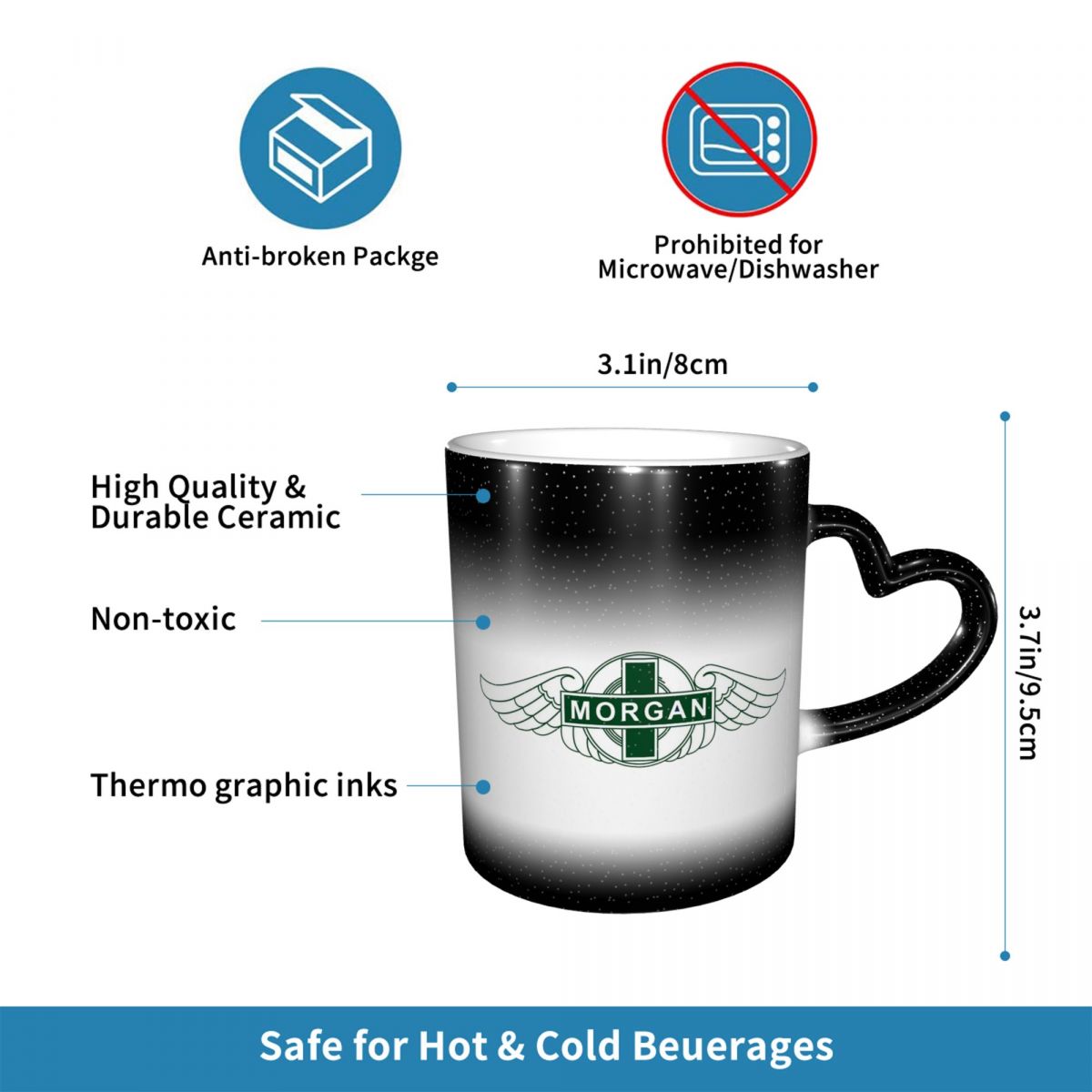 Morgan Motor Car Company Mug F - огляд і ціна Coffee Tea And Company