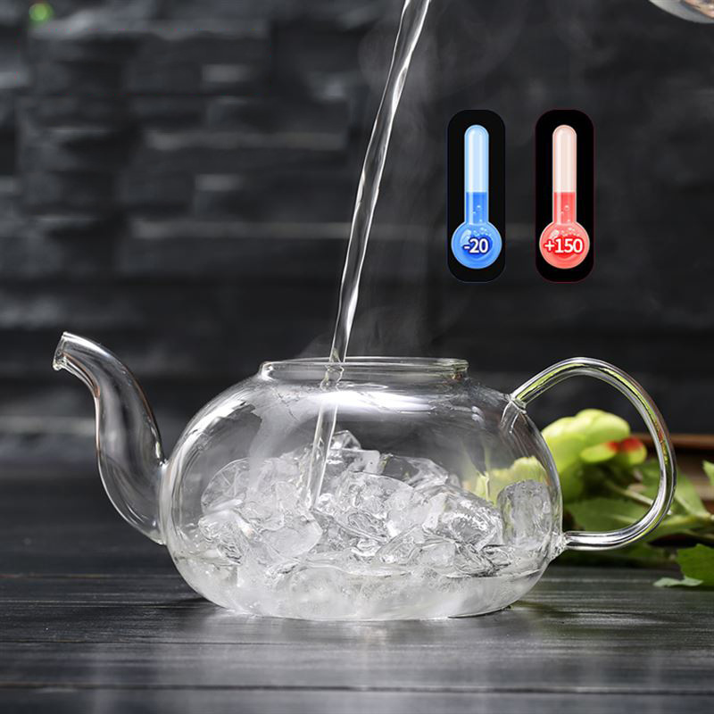600/800ml Heat Resistant Glass - огляд і ціна Coffee Tea Jar Set