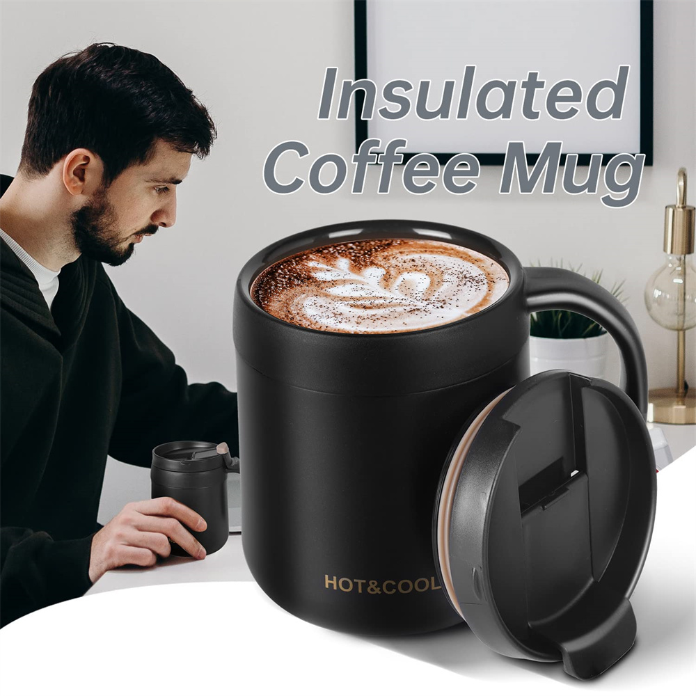 350/500ml Insulated Coffee Mug - огляд і ціна Coffee Tea Exchange