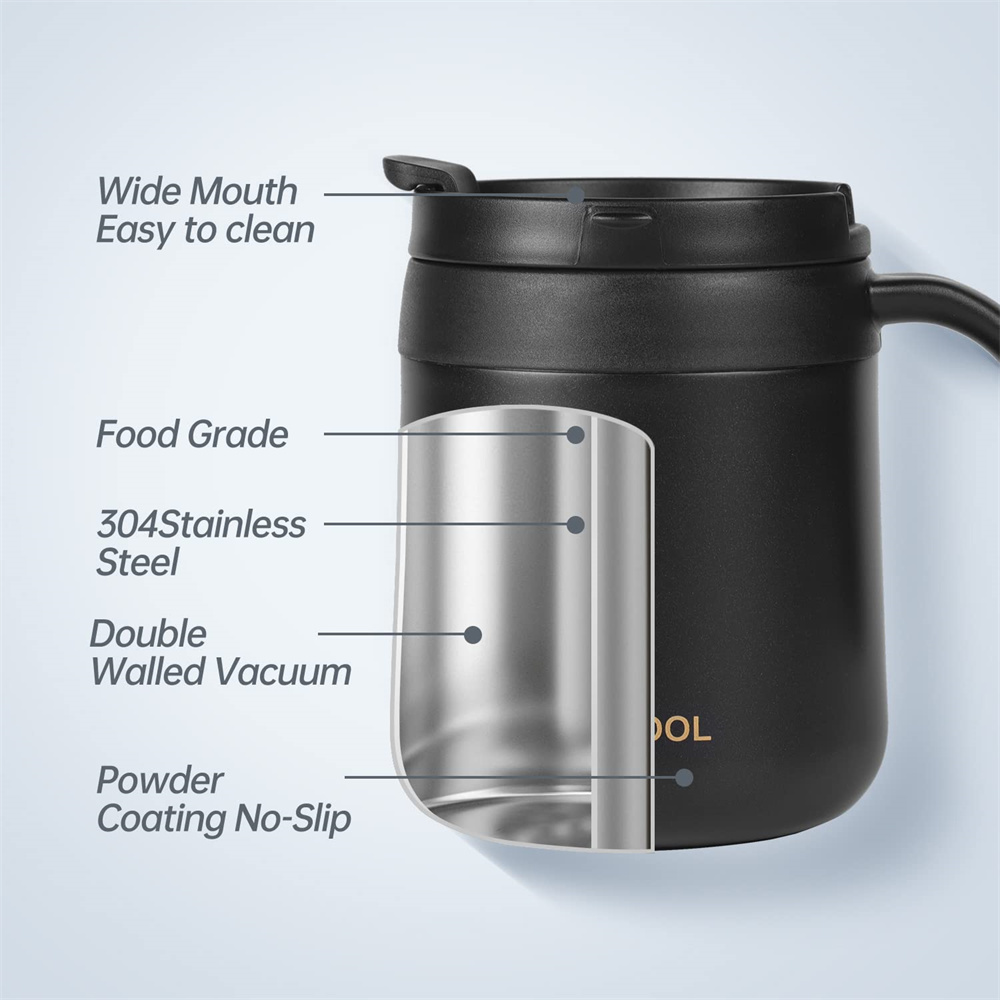 350/500ml Insulated Coffee Mug - огляд і ціна Coffee Tea Exchange