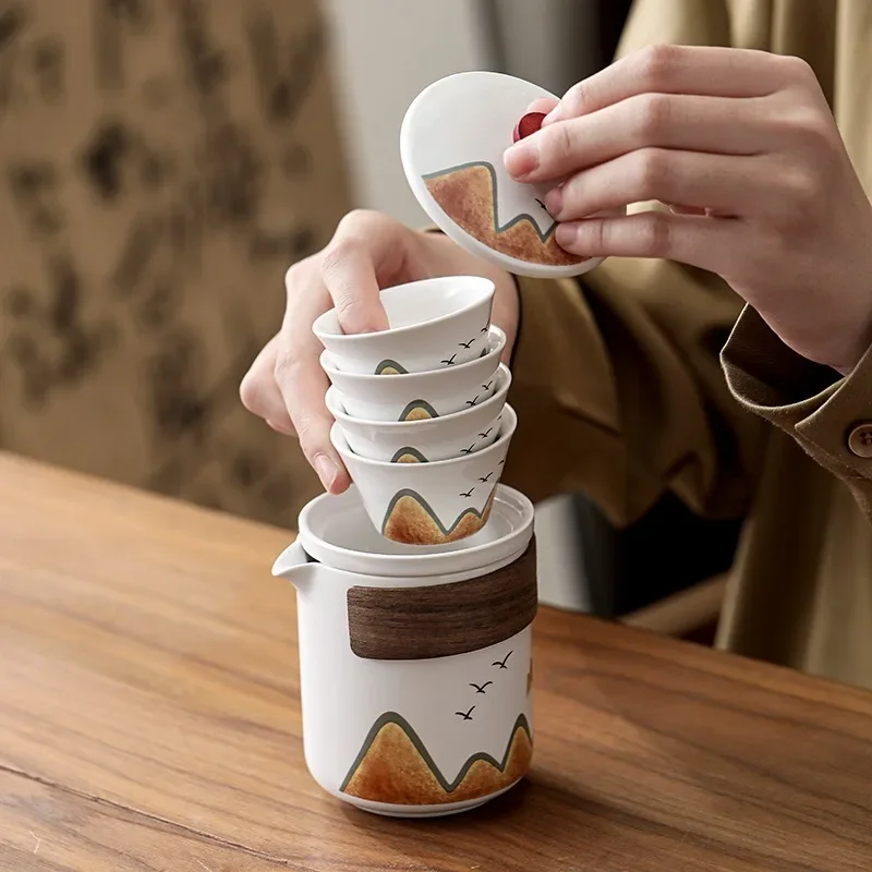 Gift Box,Chinese Style Ceramic - огляд і ціна Coffee Tea Jar Set