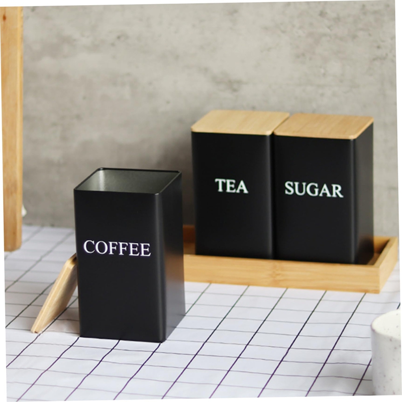 3PCS Set Tea Coffee Sugar Cani - огляд і ціна Coffee Tea Jar Set