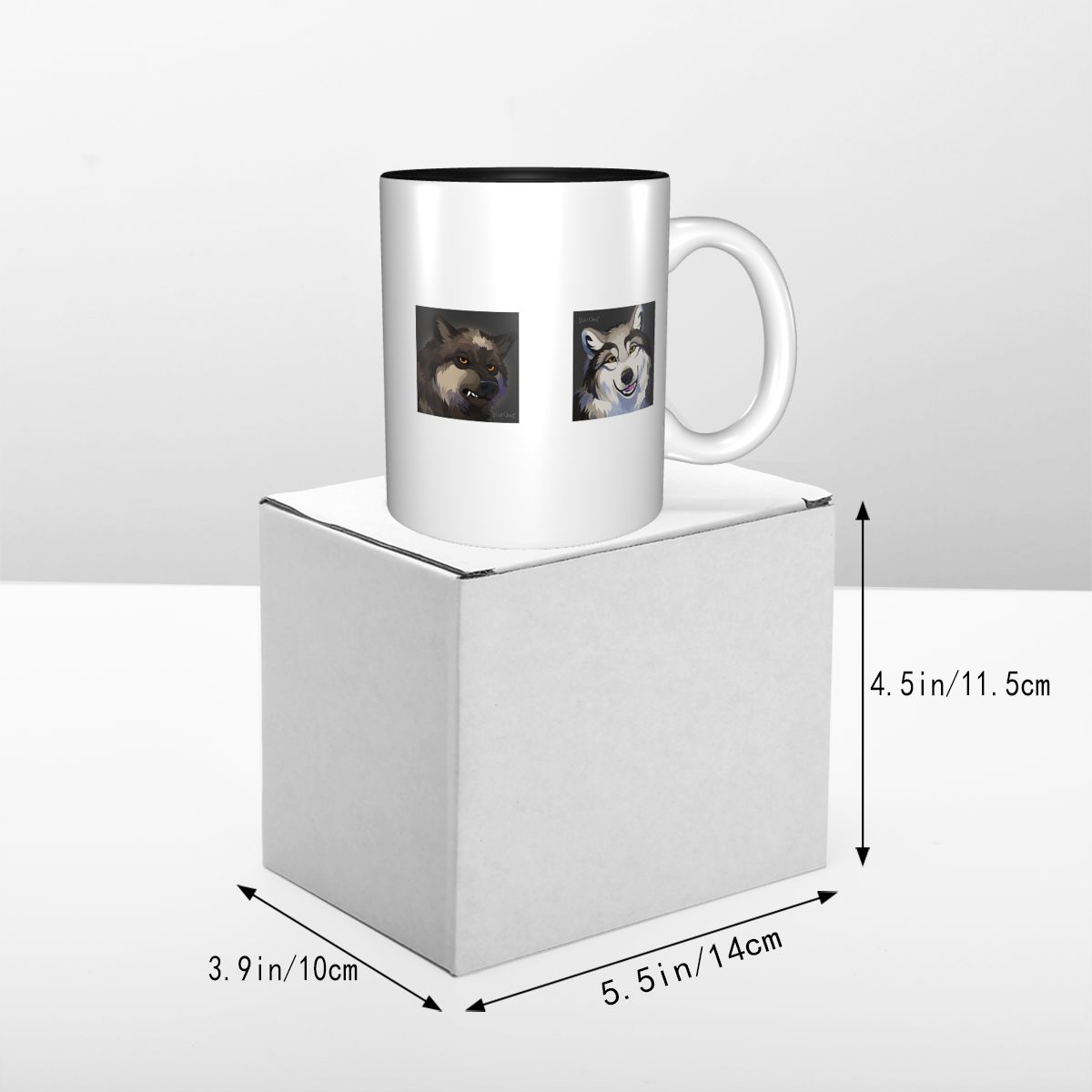 WolfQuest Morning Face Mug Fun - огляд і ціна Morning Tea Coffee