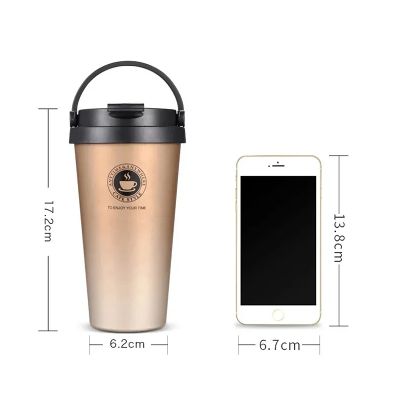 500ml Insulated Travel Coffee  - огляд і ціна Coffee Tea Exchange