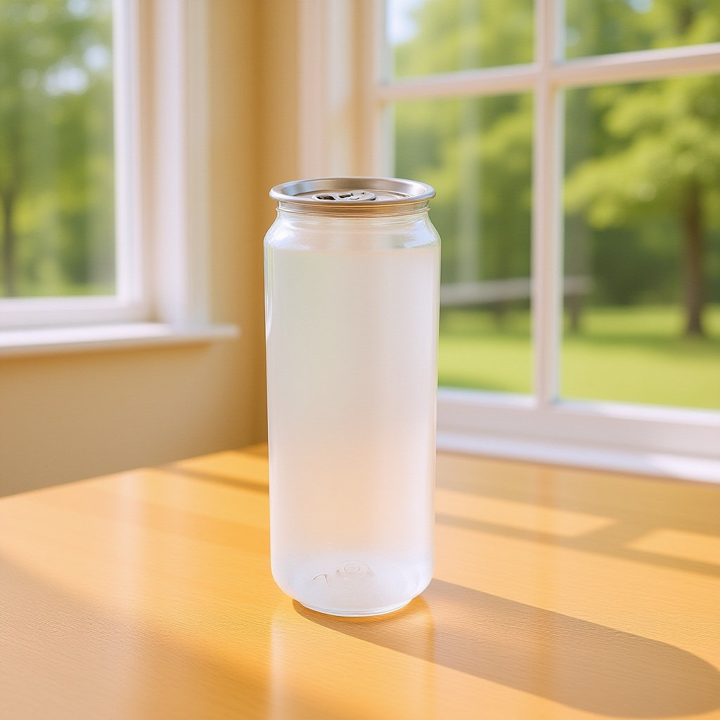 5pcs Clear Beverage Cans Empty - огляд і ціна Water Tea And Coffee