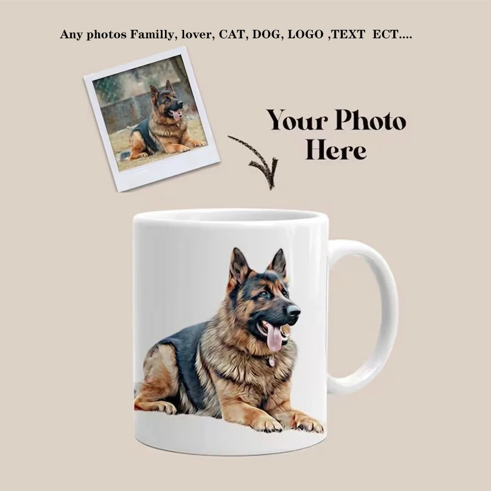 Personalised Your Photo Mug,Na - огляд і ціна Coffee Tea Images