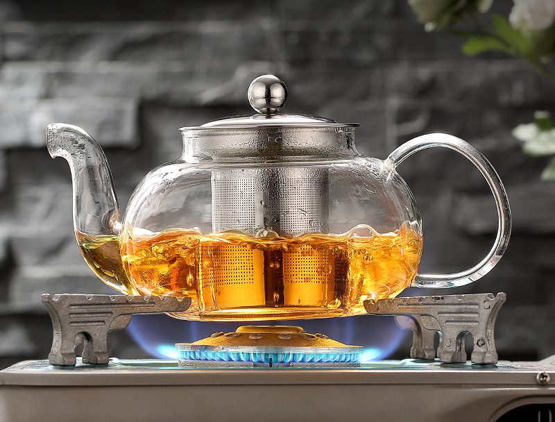 600/800ml Heat Resistant Glass - огляд і ціна Coffee Tea Jar Set