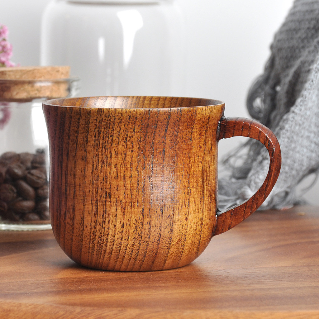 Wooden Coffee Mug Handcrafted  - огляд і ціна Morning Tea Coffee