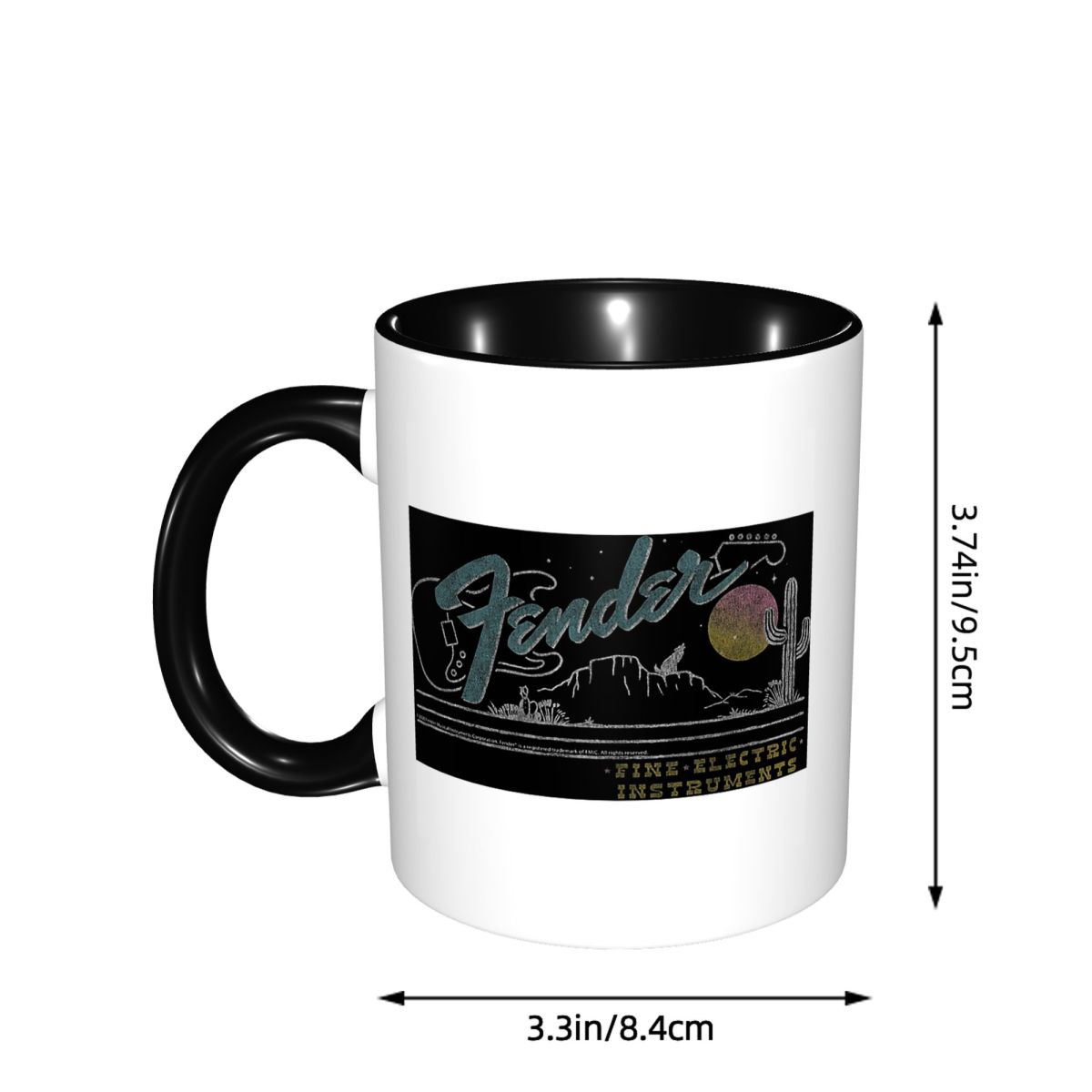 Company 90s Jazz Fender Guitar - огляд і ціна Coffee Tea And Company
