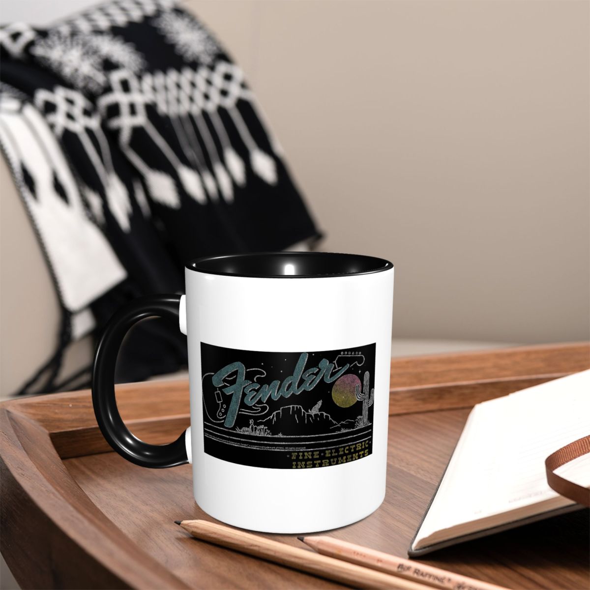 Company 90s Jazz Fender Guitar - огляд і ціна Coffee Tea And Company