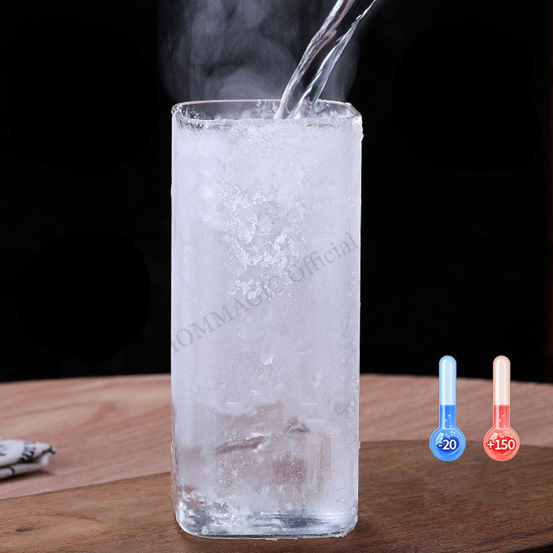6/4/2/1Pcs Square Glass Cup Co - огляд і ціна Water Tea And Coffee