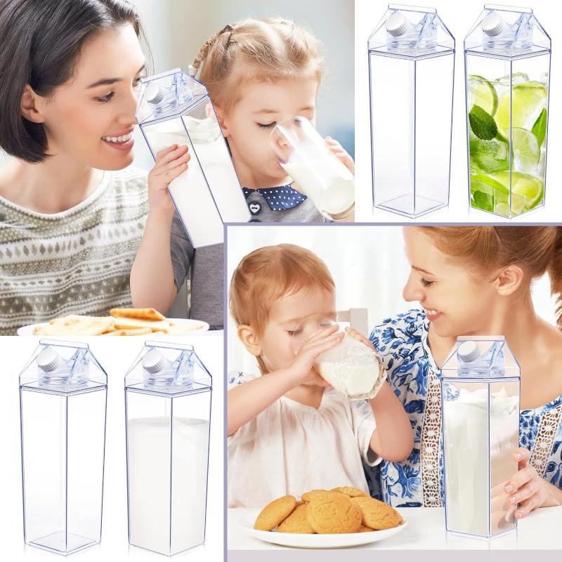 750ML Transparent Milk Bottle  - огляд і ціна Coffee Tea Box