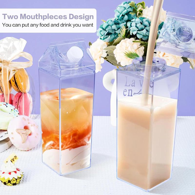 750ML Transparent Milk Bottle  - огляд і ціна Coffee Tea Box