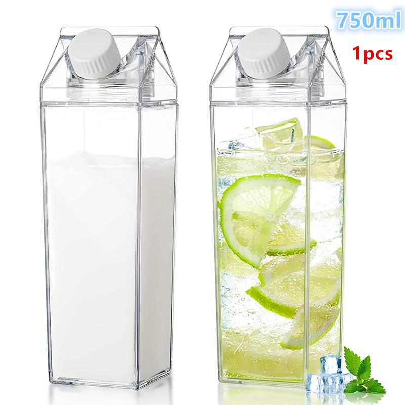 750ML Transparent Milk Bottle  - огляд і ціна Coffee Tea Box