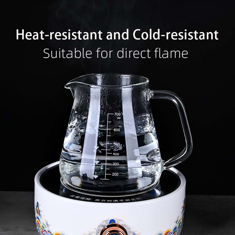 New High Borosilicate 700ml  G - огляд і ціна Coffee And Tea Glass