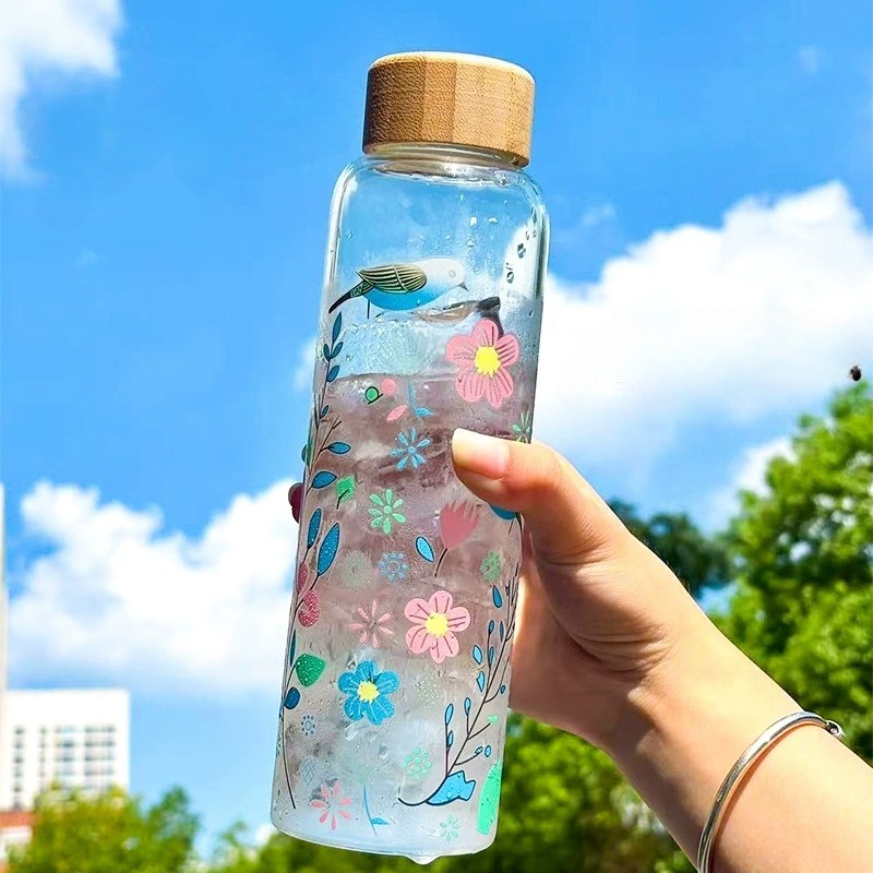 Temperature Changing Glass Cup - огляд і ціна Cold Brew Bottle