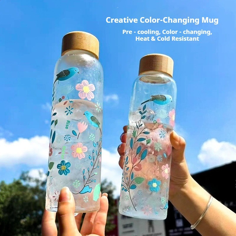 Temperature Changing Glass Cup - огляд і ціна Cold Brew Bottle
