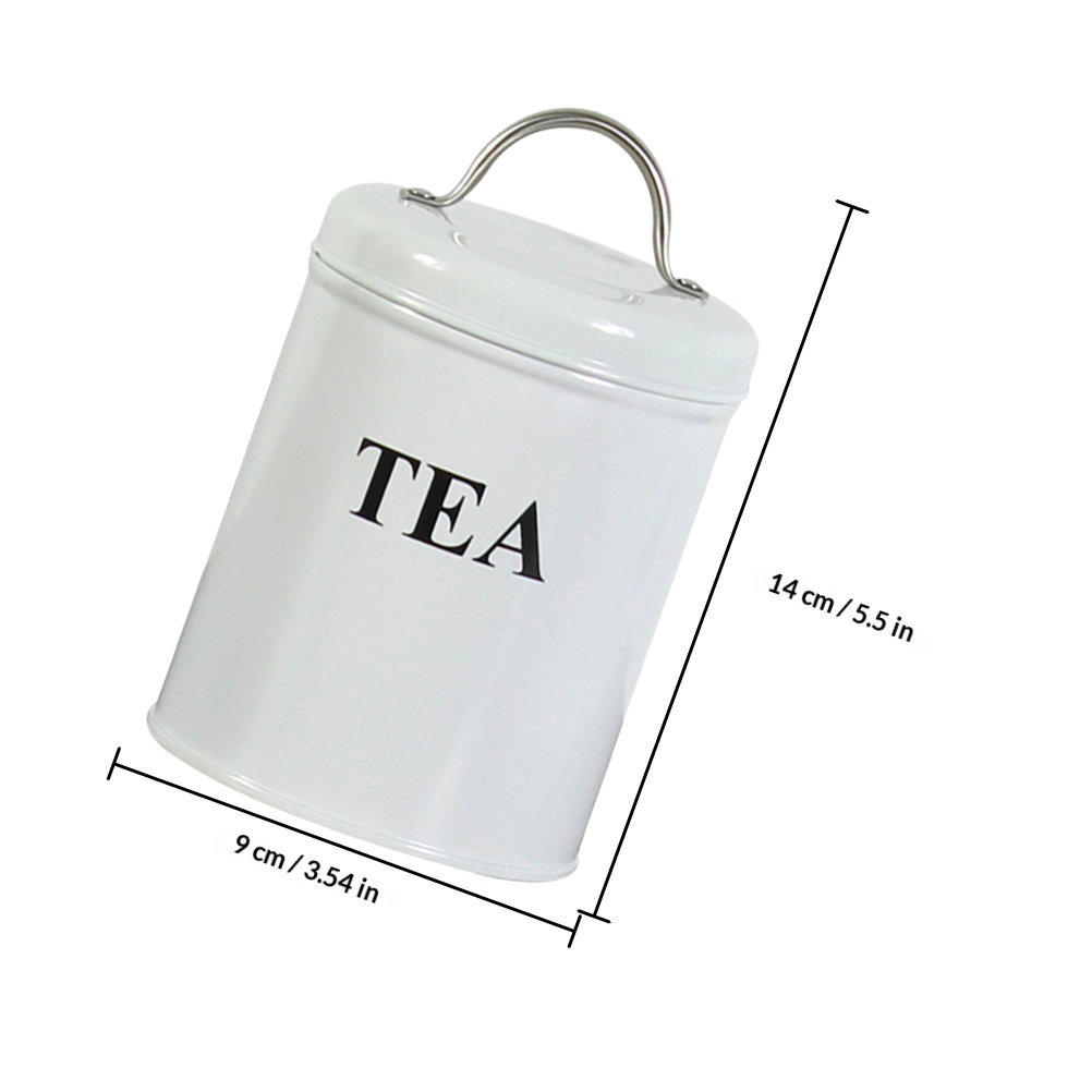Tea Canister Black White Nordi - огляд і ціна Coffee Tea Jar Set