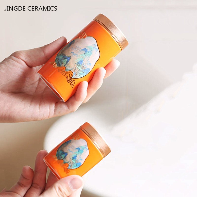 1pc Chinese Portable Travel Te - огляд і ціна Coffee Tea Jar Set