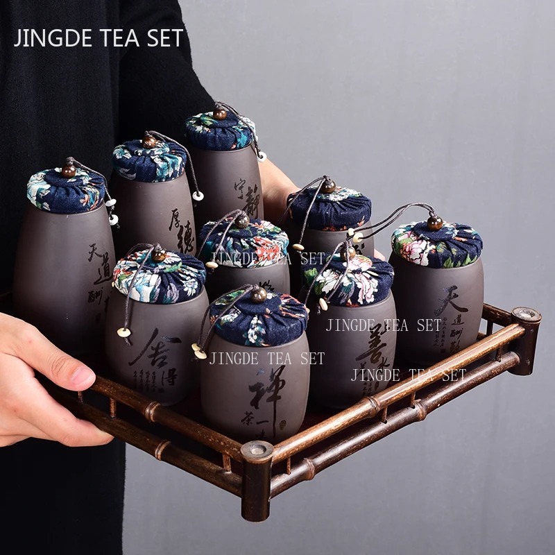 Chinese Purple Sand Small Tea  - огляд і ціна Coffee Tea Jar Set
