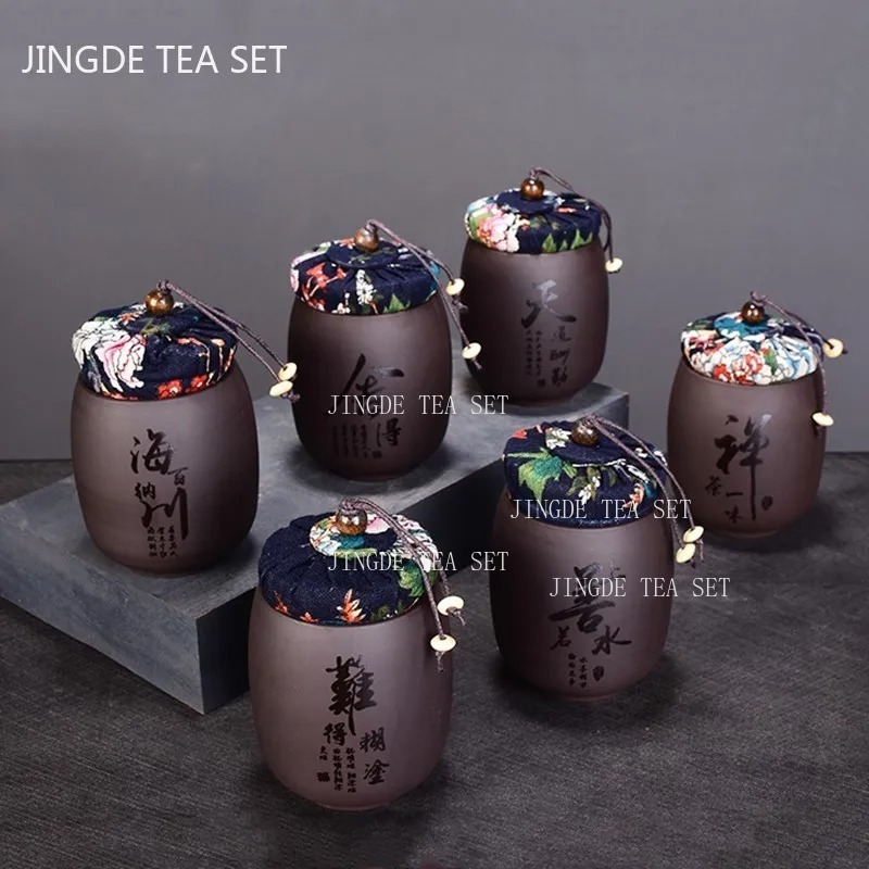 Chinese Purple Sand Small Tea  - огляд і ціна Coffee Tea Jar Set