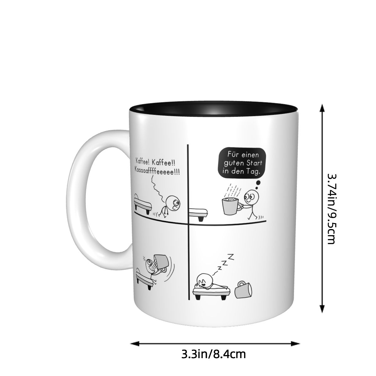 Morning Coffee Mug Funny Ceram - огляд і ціна Morning Tea Coffee