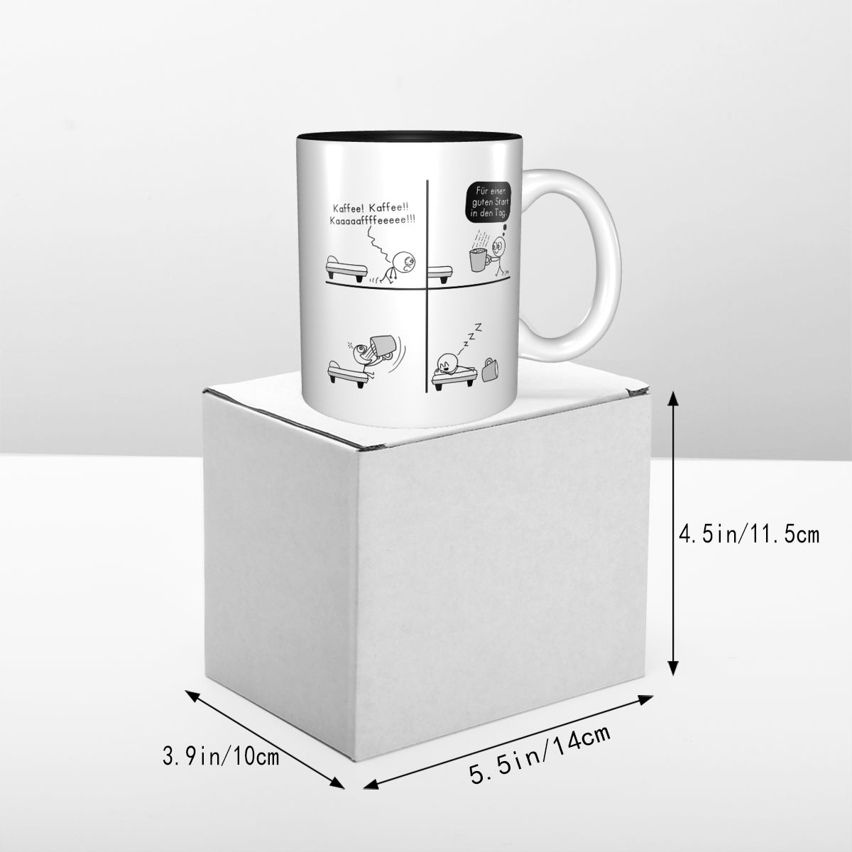 Morning Coffee Mug Funny Ceram - огляд і ціна Morning Tea Coffee