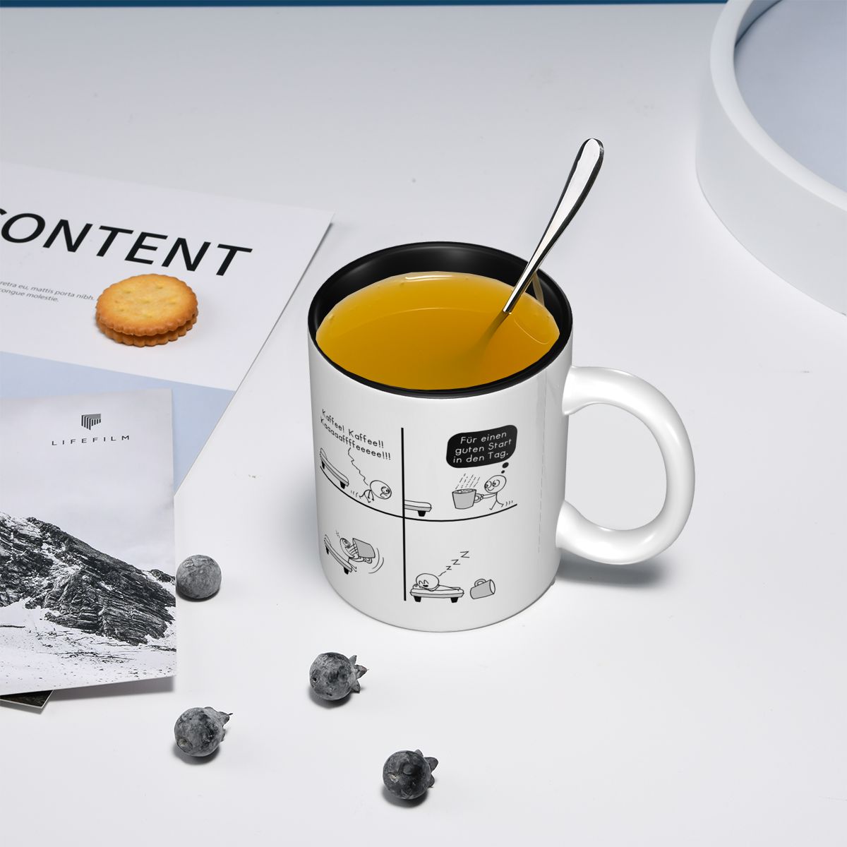 Morning Coffee Mug Funny Ceram - огляд і ціна Morning Tea Coffee
