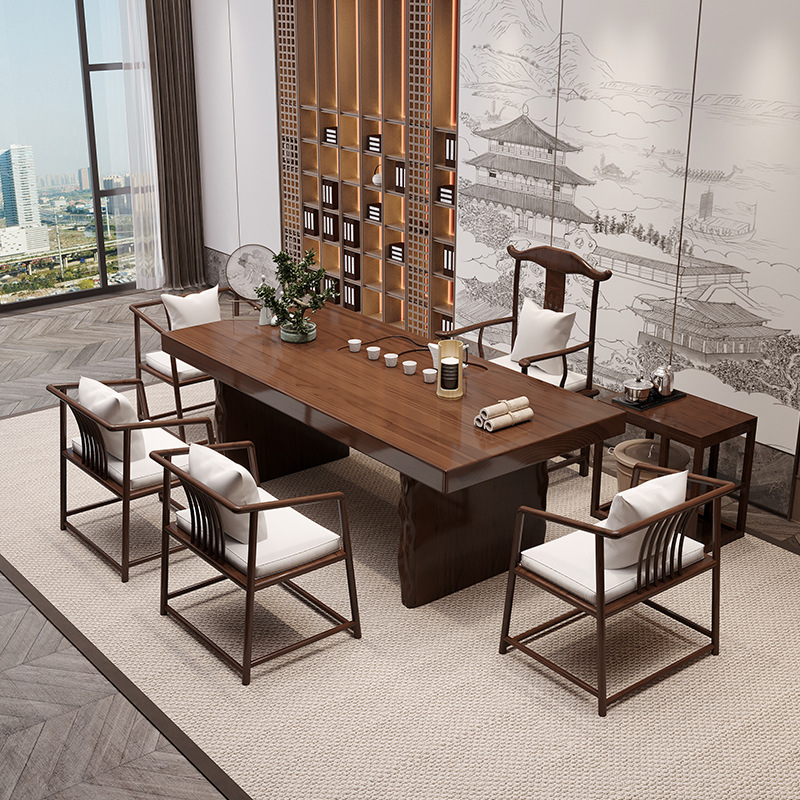 Log tea table Zen home living  - огляд і ціна Coffee Tea And Company