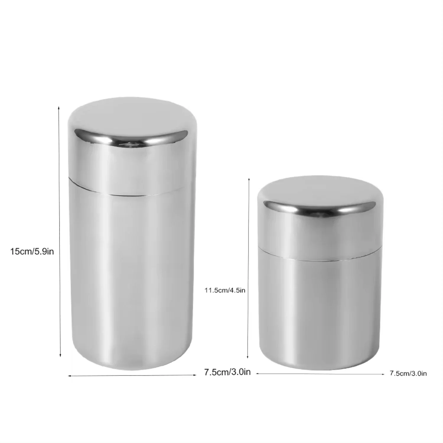 Stainless Steel Tea Leaf Tins  - огляд і ціна Coffee Tea And Sugar Set