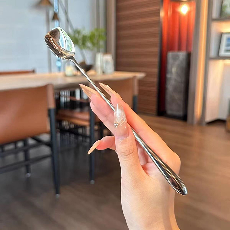 20CM Stainless Steel Long Hand - огляд і ціна Coffee Tea Mix