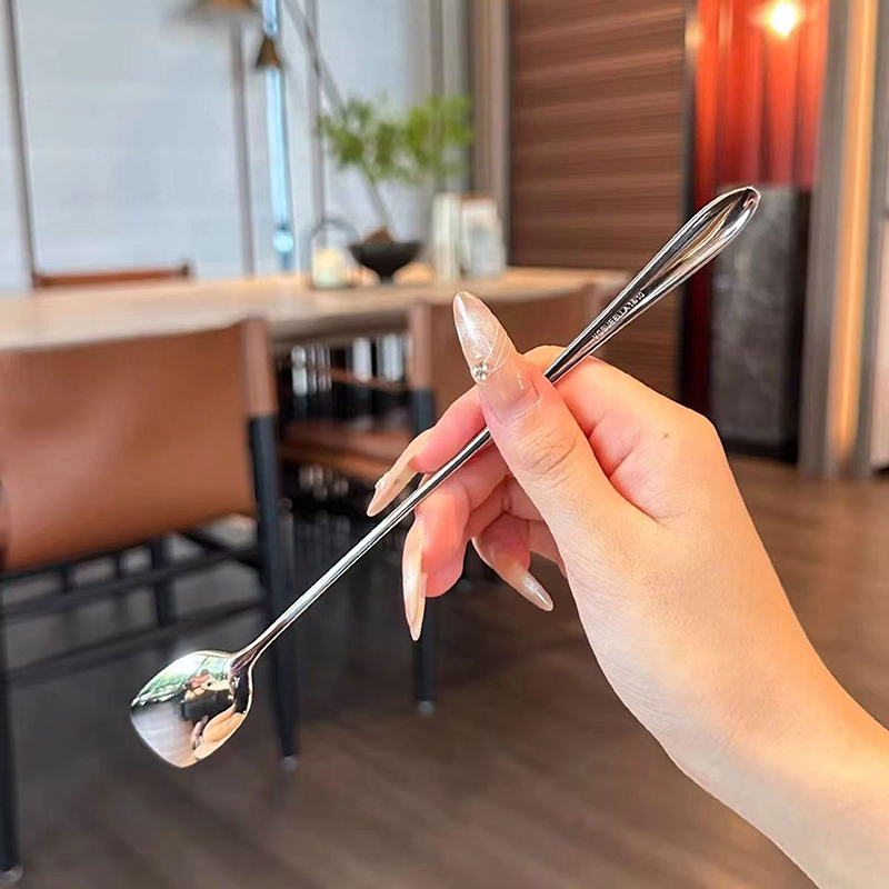 20CM Stainless Steel Long Hand - огляд і ціна Coffee Tea Mix