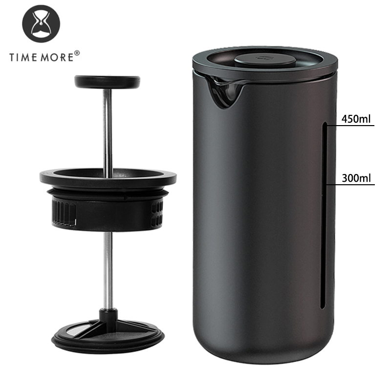 TIMEMORE U French Press 450ml  - огляд і ціна Coffee And Tea Glass