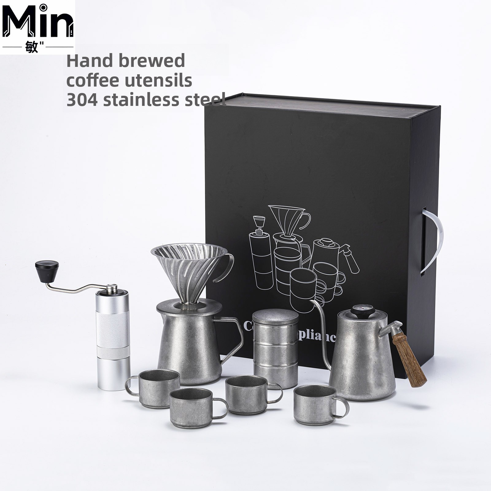 Luxury 9 Pieces Pour Over Coff - огляд і ціна Coffee Tea Box